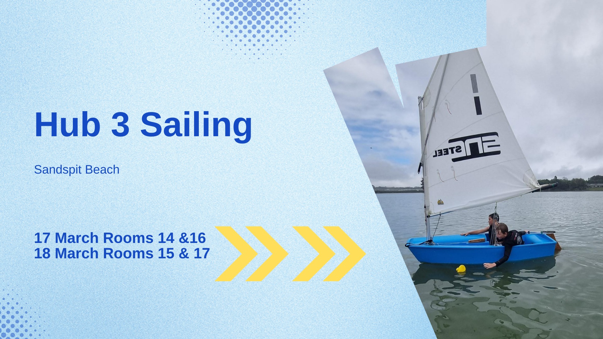 You are currently viewing Hub 3 Sailing Trip- Rooms 15-17