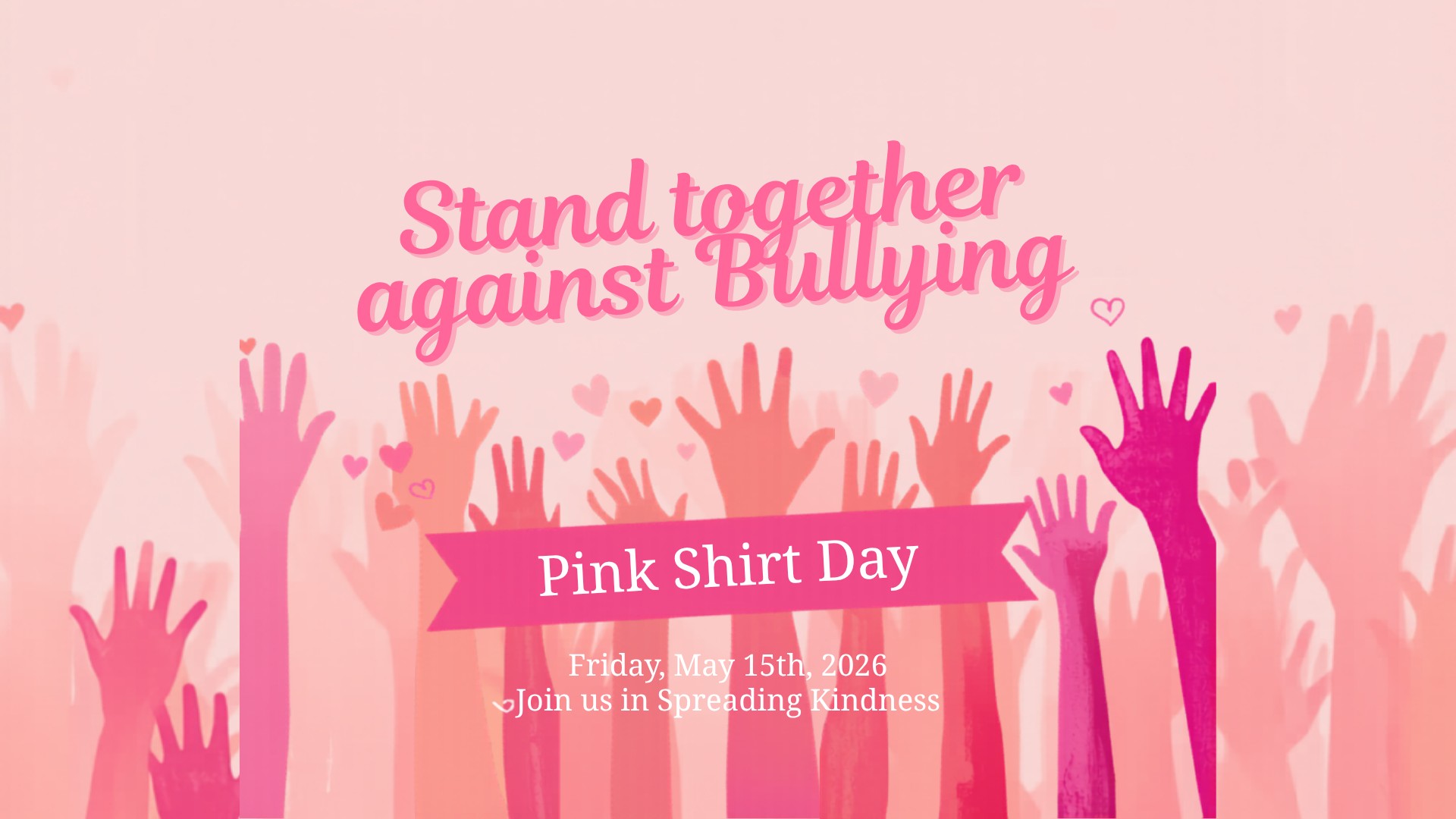 You are currently viewing Pink Shirt Day – Mufti